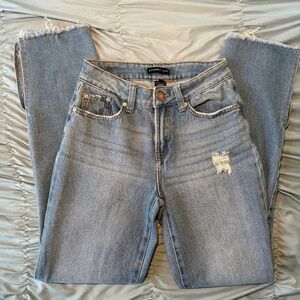 Sincerely Jules Blue Straight Leg Denim